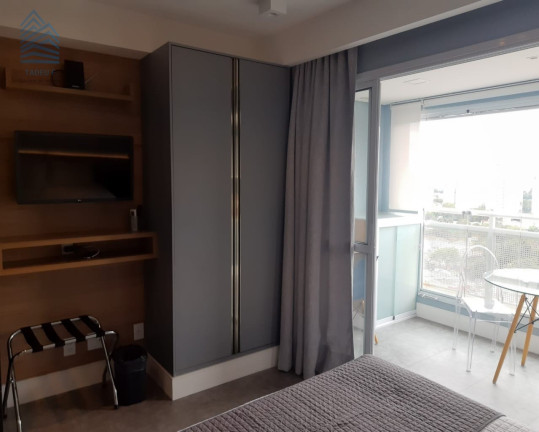 Imagem Imóvel com 1 Quarto para Alugar, 26 m² em Campo Belo - São Paulo