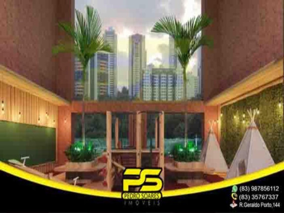 Imagem Apartamento com 1 Quarto à Venda, 54 m² em Cabo Branco - João Pessoa