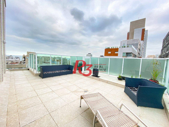 Imagem Cobertura com 3 Quartos à Venda, 244 m² em Gonzaga - Santos Imagem Cobertura com 3 Quartos à Venda, 244 m² em Gonzaga - Santos