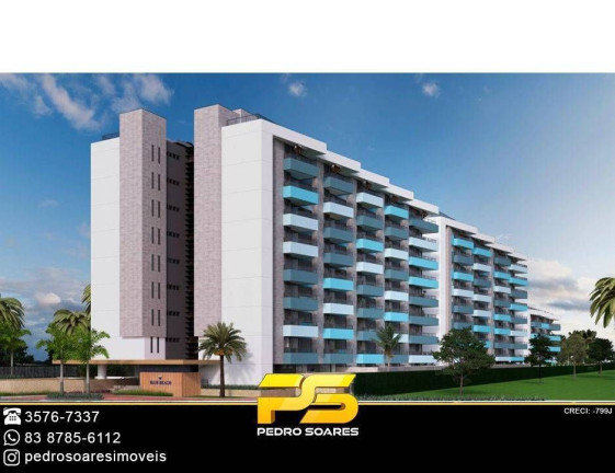 Apartamento com 2 Quartos à Venda, 125 m² em Cabedelo