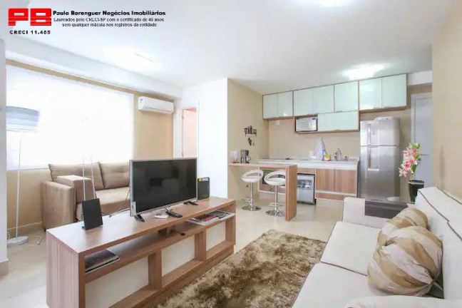 Imagem Apartamento com 1 Quarto à Venda, 60 m² em Brooklin Paulista - São Paulo Imagem Apartamento com 1 Quarto à Venda, 60 m² em Brooklin Paulista - São Paulo