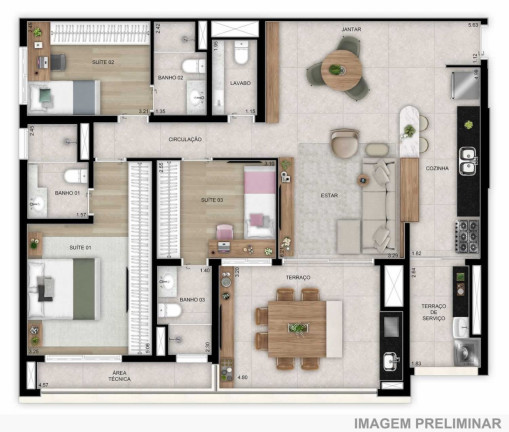 Imagem Imóvel com 3 Quartos à Venda, 91 m² em Tatuapé - São Paulo Imagem Imóvel com 3 Quartos à Venda, 91 m² em Tatuapé - São Paulo