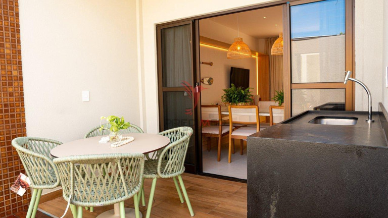 Imagem Casa de Condomínio com 3 Quartos à Venda, 100 m² em Ponta De Campina - Cabedelo