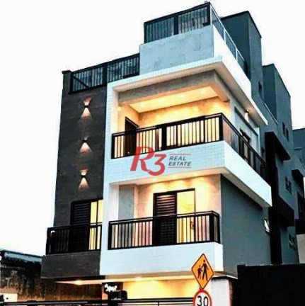 Imagem Sobrado com 2 Quartos à Venda, 92 m² em Marapé - Santos Imagem Sobrado com 2 Quartos à Venda, 92 m² em Marapé - Santos