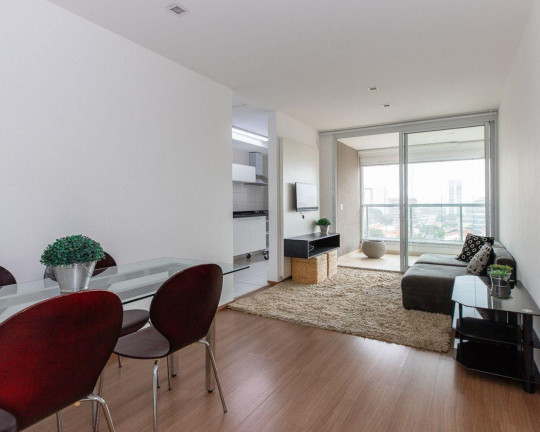 Imagem Imóvel com 1 Quarto à Venda, 44 m² em Brooklin Paulista - São Paulo