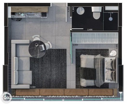 Imagem Studio com 1 Quarto à Venda, 16 m² em Jardim Paulista - São Paulo