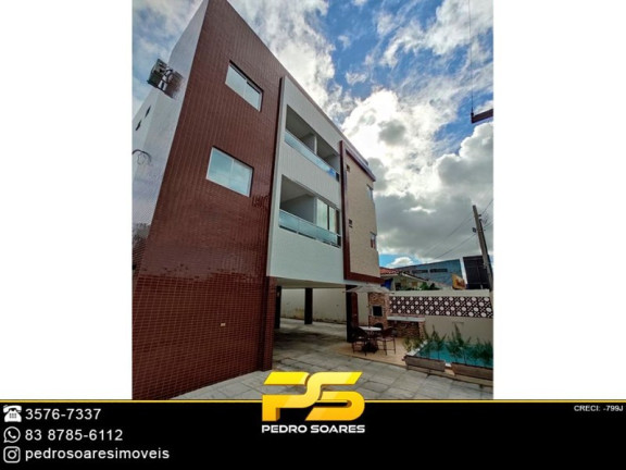 Apartamento com 2 Quartos à Venda, 55 m² em Cristo Redentor - João Pessoa