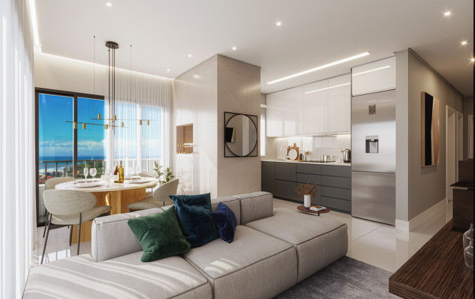 Imagem Apartamento com 2 Quartos à Venda, 64 m² em Praia Da Cal - Torres Imagem Apartamento com 2 Quartos à Venda, 64 m² em Praia Da Cal - Torres