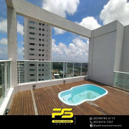 Imagem Cobertura com 3 Quartos à Venda, 375 m² em Altiplano Cabo Branco - João Pessoa
