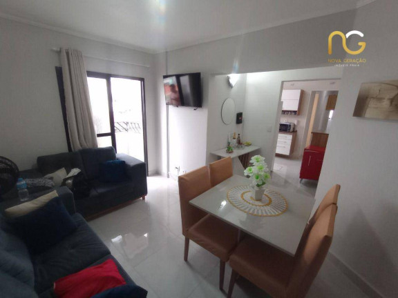Apartamento com 2 Quartos à Venda, 64 m² em Vila Guilhermina - Praia Grande