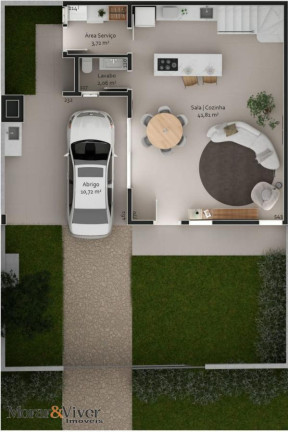 Imagem Casa com 3 Quartos à Venda, 138 m² em São Braz - Curitiba