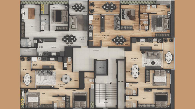 Imagem Apartamento com 2 Quartos à Venda, 59 m² em Bessa - João Pessoa Imagem Apartamento com 2 Quartos à Venda, 59 m² em Bessa - João Pessoa