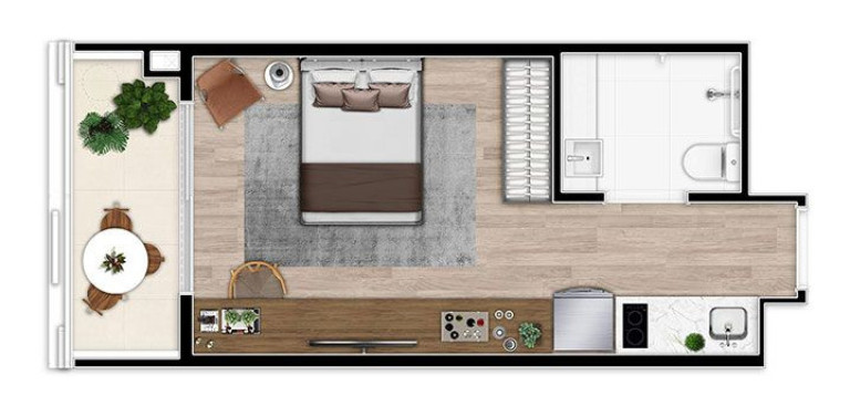 Imagem Apartamento com 1 Quarto à Venda, 26 m² em Vila Madalena - São Paulo Imagem Apartamento com 1 Quarto à Venda, 26 m² em Vila Madalena - São Paulo
