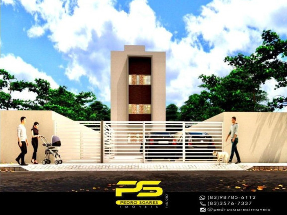 Imagem Apartamento com 2 Quartos à Venda, 48 m² em Cristo Redentor - João Pessoa