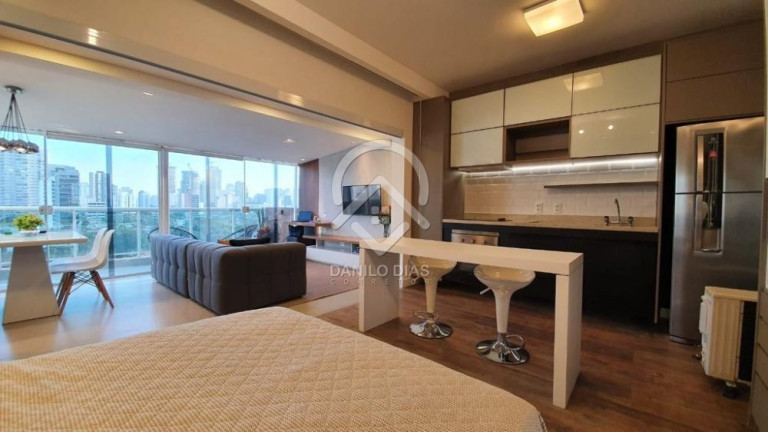 Foto do imóvel Apartamento com 1 Quarto à Venda, 54 m² em Brooklin - São Paulo