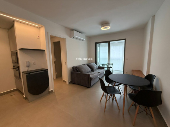 Imagem Imóvel com 1 Quarto para Alugar, 45 m² em Indianópolis - São Paulo Imagem Imóvel com 1 Quarto para Alugar, 45 m² em Indianópolis - São Paulo