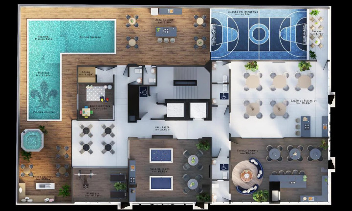 Imagem Apartamento com 1 Quarto à Venda, 67 m² em Morretes - Itapema