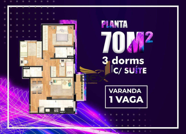 Imagem Apartamento com 2 Quartos à Venda, 57 m² em Jardim Iracema - Barueri