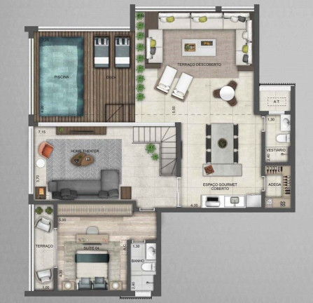 Imagem Apartamento com 1 Quarto à Venda, 53 m² em Perdizes - São Paulo Imagem Apartamento com 1 Quarto à Venda, 53 m² em Perdizes - São Paulo
