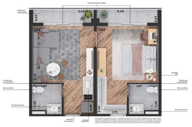 Imagem Apartamento com 1 Quarto à Venda, 57 m² em Santa Cecília - São Paulo Imagem Apartamento com 1 Quarto à Venda, 57 m² em Santa Cecília - São Paulo