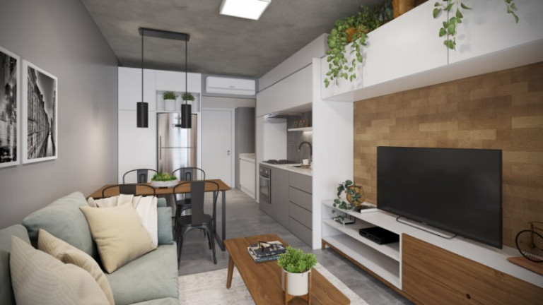 Imagem Cobertura com 1 Quarto à Venda, 62 m² em Cidade Baixa - Porto Alegre