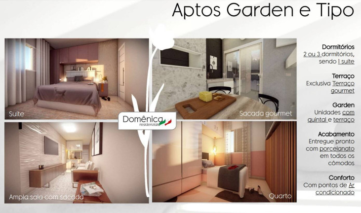 Apartamento com 2 Quartos à Venda, 68 m² em Vila Curuçá - Santo André