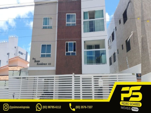 Apartamento com 2 Quartos à Venda, 54 m² em Aeroclube - João Pessoa