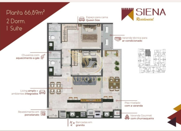 Imagem Apartamento com 2 Quartos à Venda, 76 m² em Itaguá - Ubatuba
