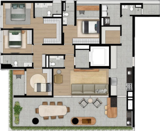 Imagem Cobertura com 4 Quartos à Venda, 384 m² em Moema - São Paulo