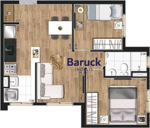 Imagem Apartamento com 2 Quartos à Venda, 41 m² em Parque Arariba - São Paulo Imagem Apartamento com 2 Quartos à Venda, 41 m² em Parque Arariba - São Paulo