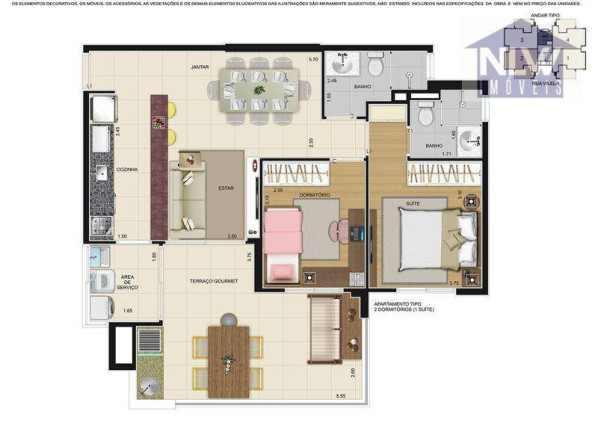 Imagem Apartamento com 2 Quartos à Venda, 80 m² em Tatuapé - São Paulo