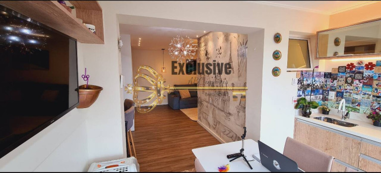 Imagem Apartamento com 3 Quartos à Venda, 96 m² em Vila Scarpelli - Santo André