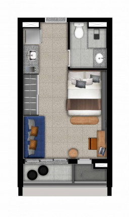 Imagem Studio com 1 Quarto à Venda, 26 m² em Pinheiros - São Paulo