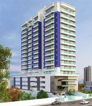 Apartamento com 2 Quartos à Venda, 87 m² em Aviação - Praia Grande