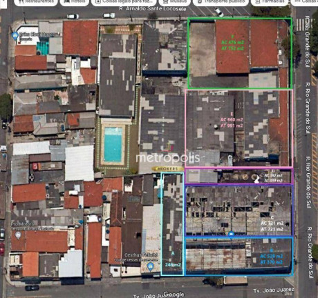 Imagem Galpão à Venda ou Locação, 2.810 m² em Cerâmica - São Caetano Do Sul Imagem Galpão à Venda ou Locação, 2.810 m² em Cerâmica - São Caetano Do Sul