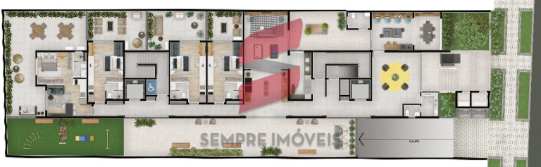 Imagem Apartamento com 1 Quarto à Venda, 20 m² em Bigorrilho - Curitiba Imagem Apartamento com 1 Quarto à Venda, 20 m² em Bigorrilho - Curitiba