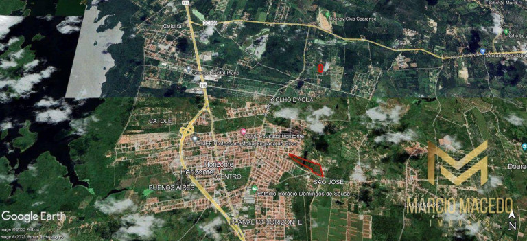 Imagem Terreno à Venda, 16.400 m² em Olho D'água - Horizonte Imagem Terreno à Venda, 16.400 m² em Olho D'água - Horizonte