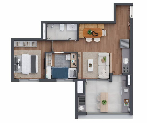 Imagem Apartamento com 2 Quartos à Venda, 109 m² em Brooklin Paulista - São Paulo Imagem Apartamento com 2 Quartos à Venda, 109 m² em Brooklin Paulista - São Paulo