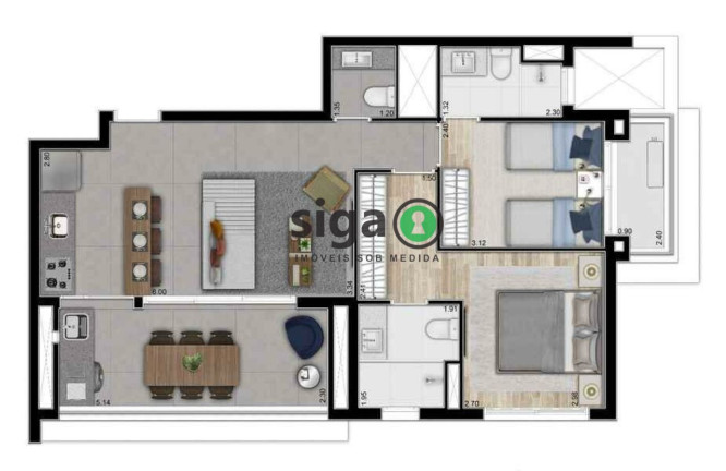 Imagem Apartamento com 2 Quartos à Venda, 75 m² em Vila Mariana - São Paulo
