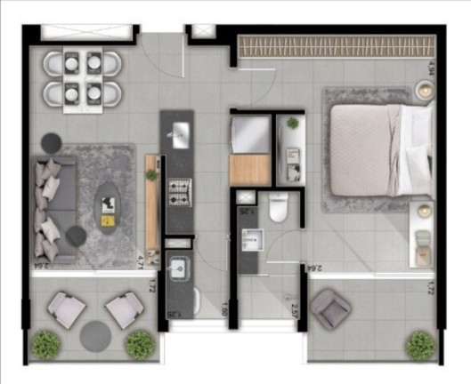 Imagem Apartamento com 2 Quartos à Venda, 105 m² em Perdizes - São Paulo