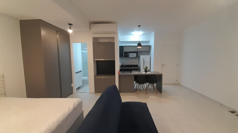 Imagem Apartamento com 1 Quarto para Alugar, 41 m² em José Menino - Santos