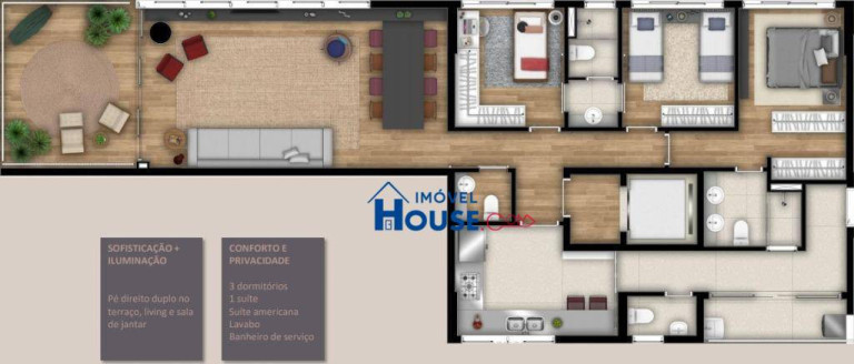 Imagem Apartamento com 3 Quartos à Venda, 143 m² em Jardins - São Paulo Imagem Apartamento com 3 Quartos à Venda, 143 m² em Jardins - São Paulo