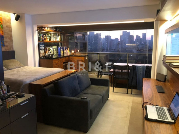 Imagem Apartamento com 1 Quarto para Alugar, 43 m² em Brooklin - São Paulo Imagem Apartamento com 1 Quarto para Alugar, 43 m² em Brooklin - São Paulo