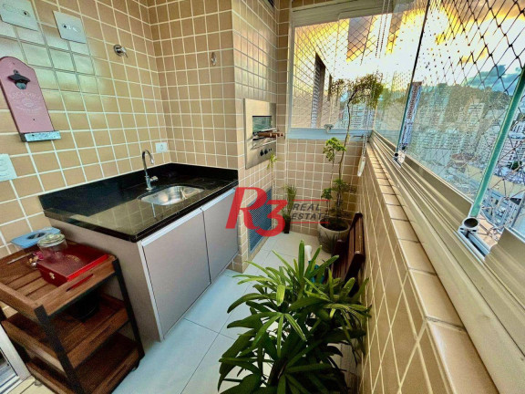 Apartamento com 2 Quartos à Venda, 91 m² em Gonzaga - Santos