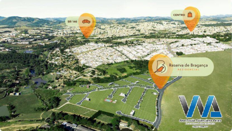 Imagem Terreno à Venda, 250 m² em Cidade Jardim - Bragança Paulista Imagem Terreno à Venda, 250 m² em Cidade Jardim - Bragança Paulista