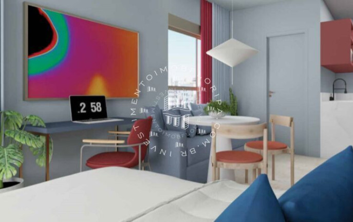 Imagem Imóvel com 1 Quarto à Venda, 19 m² em Centro - Florianópolis