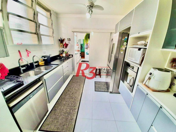 Imagem Apartamento com 3 Quartos à Venda, 166 m² em Gonzaga - Santos