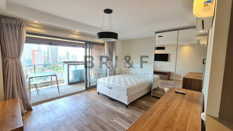 Imagem Apartamento com 1 Quarto para Alugar, 42 m² em Brooklin - São Paulo Imagem Apartamento com 1 Quarto para Alugar, 42 m² em Brooklin - São Paulo