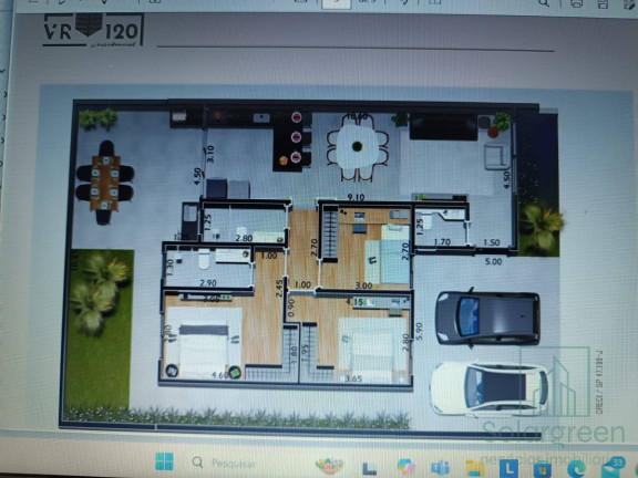 Imagem Casa com 3 Quartos à Venda, 96 m² em Vila Petrópolis - Atibaia