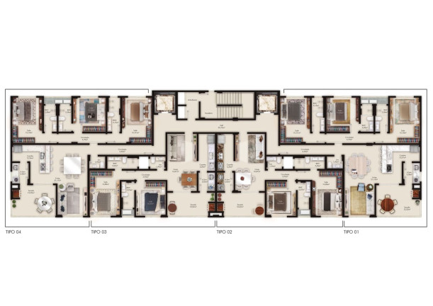 Imagem Apartamento com 3 Quartos à Venda, 127 m² em Perequê - Porto Belo
